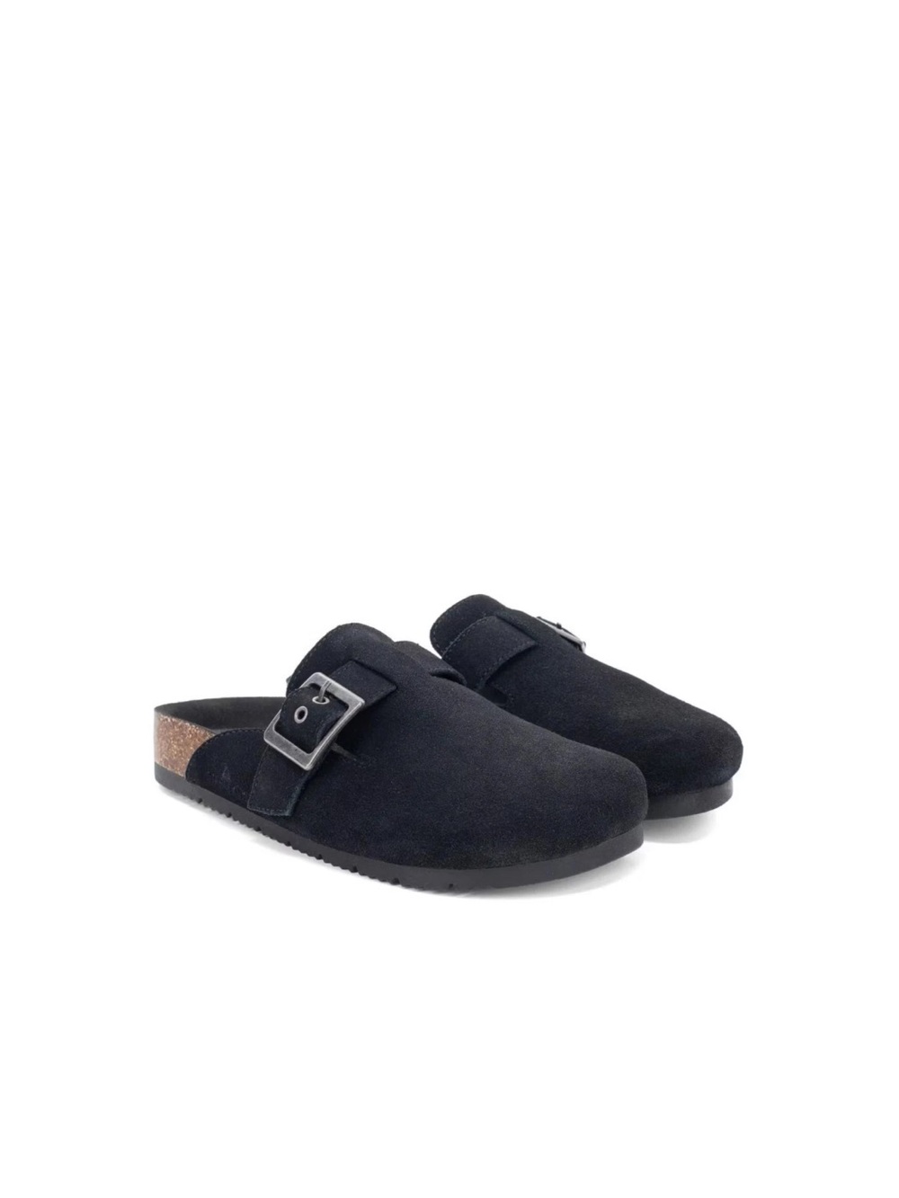 Staheekum Women's Crescent Buckle Clog Black Size 9